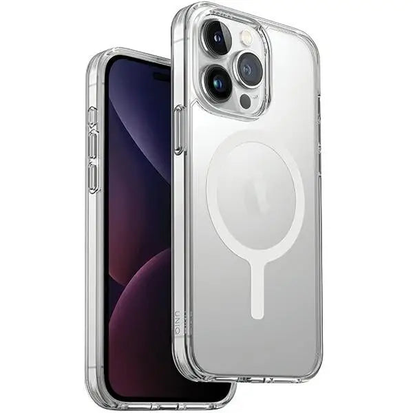 Uniq LifePro Xtreme Magclick Charging case for iPhone 15 Pro - transparent - Cell phone cases and covers<<<HurtelXML