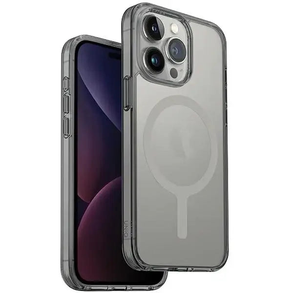 Uniq LifePro Xtreme Magclick Charging case for iPhone 15 Pro - gray - Cell phone cases and covers<<<HurtelXML