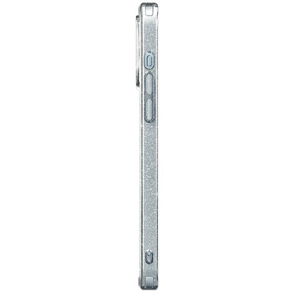Uniq LifePro Xtreme Magclick Charging Case for iPhone 15 Pro Max - Transparent Silver - Cell phone cases