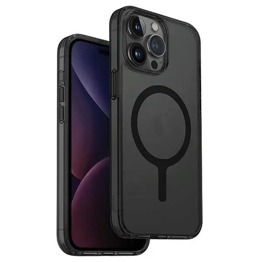 Uniq LifePro Xtreme Magclick Charging case for iPhone 15 Pro Max - black - Cell phone cases and covers<<<HurtelXML