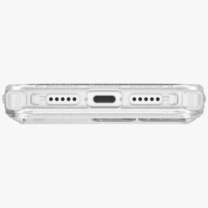 Uniq LifePro Xtreme Magclick Charging Case for iPhone 17 Pro - Clear-Glitter - Cell phone cases and covers<<<HurtelXML