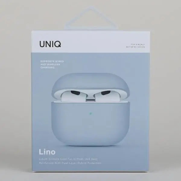 Uniq Lino case for AirPods 3 - blue - Cell phone cases and covers<<<HurtelXML