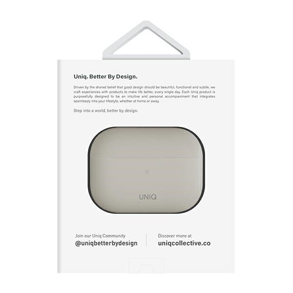Uniq Lino case for AirPods Pro 2 - beige - Cell phone cases and covers<<<HurtelXML