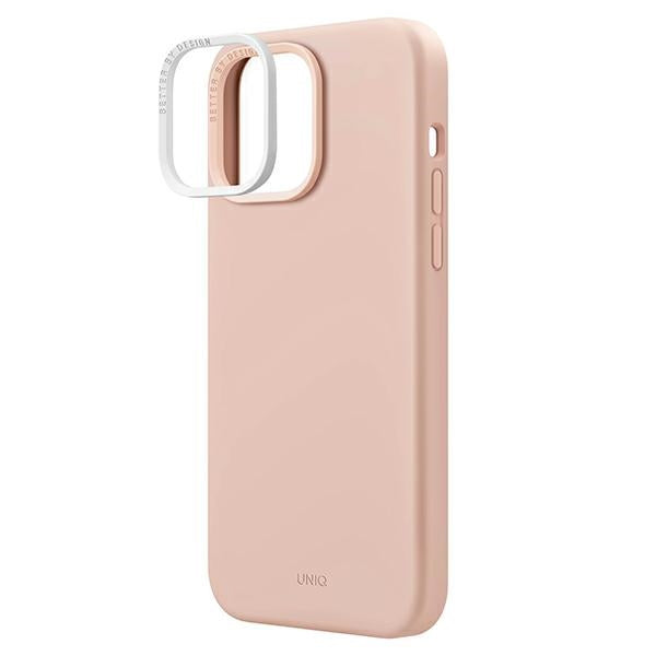 Uniq Lino case for iPhone 14 Pro - pink - Cell phone cases and covers<<<HurtelXML