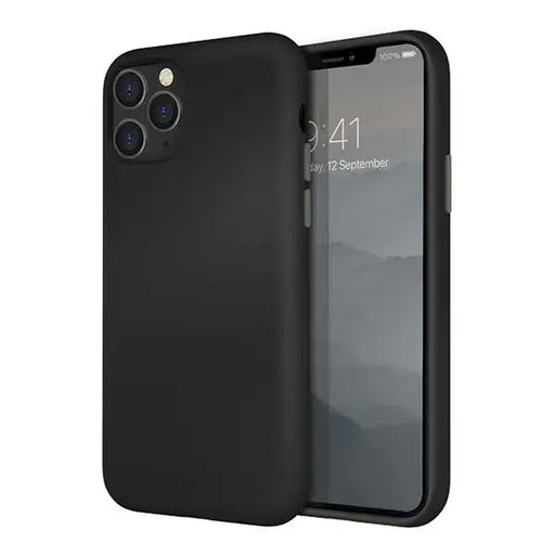 Uniq Lino Hue case for iPhone 11 Pro - black - Cell phone cases and covers<<<HurtelXML