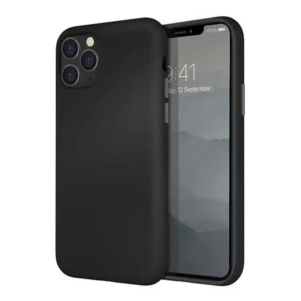 Uniq Lino Hue case for iPhone 11 Pro - black - Cell phone cases and covers<<<HurtelXML