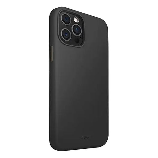 Uniq Lino Hue case for iPhone 12 Pro Max - black - Cell phone cases and covers<<<HurtelXML