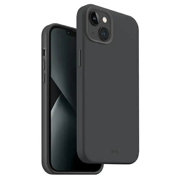 Uniq Lino Hue Magclick Charging case for iPhone 14 Plus - gray - Cell phone cases and covers<<<HurtelXML