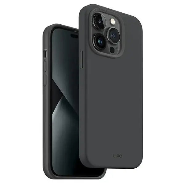 Uniq Lino Hue Magclick Charging case for iPhone 14 Pro - gray - Cell phone cases and covers<<<HurtelXML