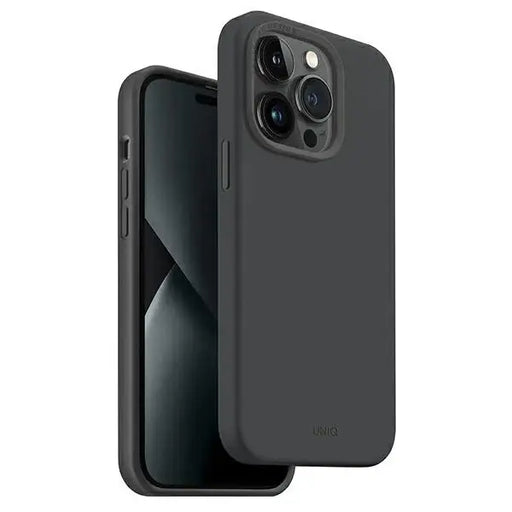 Uniq Lino Hue Magclick Charging case for iPhone 14 Pro Max - gray - Cell phone cases and covers<<<HurtelXML