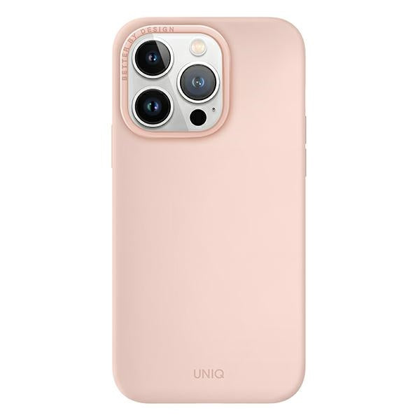 Uniq Lino Hue Magclick Charging case for iPhone 14 Pro - pink - Cell phone cases and covers<<<HurtelXML
