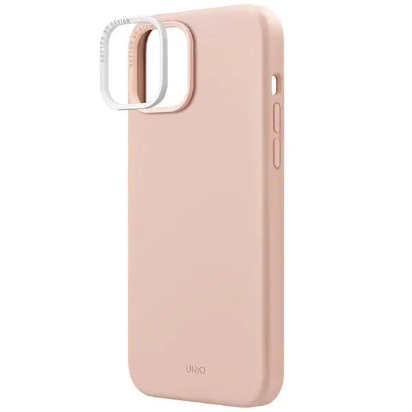 Uniq Lino Hue Magclick Charging case for iPhone 15 - pink - Cell phone cases and covers<<<HurtelXML