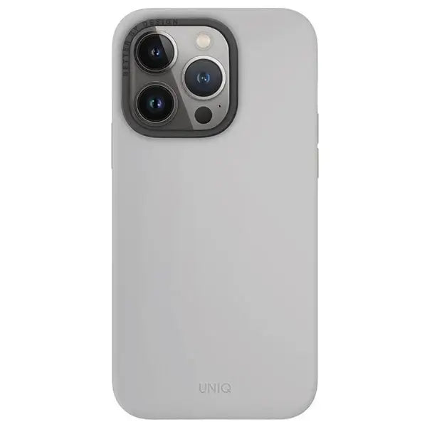 Uniq Lino Hue Magclick Charging case for iPhone 15 Pro - light gray - Cell phone cases and covers<<<HurtelXML