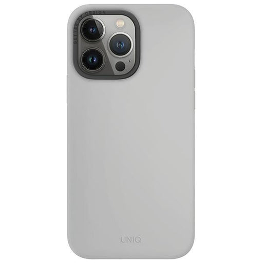 Uniq Lino Hue Magclick Charging case for iPhone 15 Pro Max - light gray - Cell phone cases and covers<<<HurtelXML