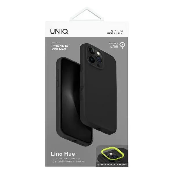 Uniq Lino Hue Magclick Charging Case for iPhone 16 Pro - Gray - Cell phone cases and covers<<<HurtelXML