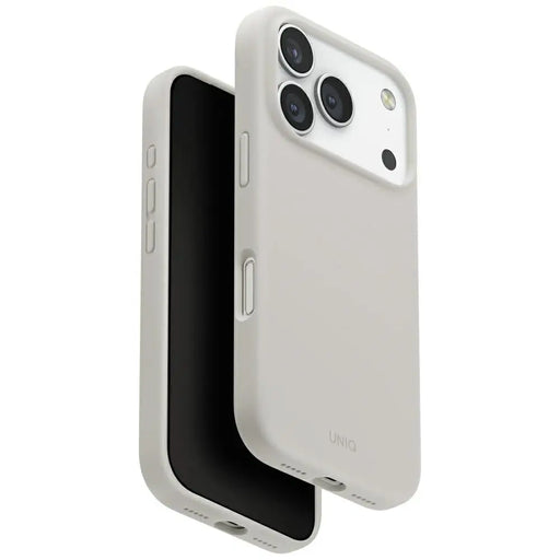Uniq Lino iPhone 17 Pro Magclick Charging Case - Gray - Cell phone cases and covers<<<HurtelXML