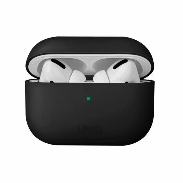 Uniq Lino Silicone case for AirPods Pro - black - Cell phone cases and covers<<<HurtelXML
