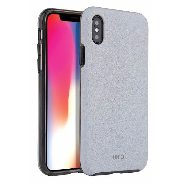 Uniq Lithos case for iPhone Xs Max - light gray - Cell phone cases and covers<<<HurtelXML