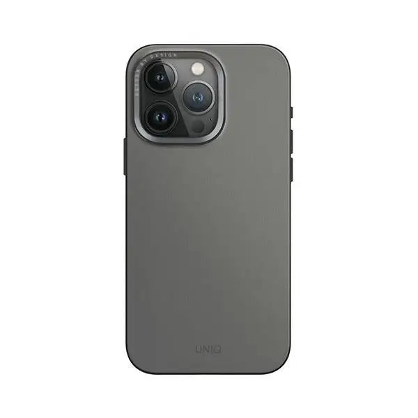 Uniq Lyden DS iPhone 15 Pro Max 6.7’’ Magclick Charging case grey-black/charcoal grey-black - Cell phone cases