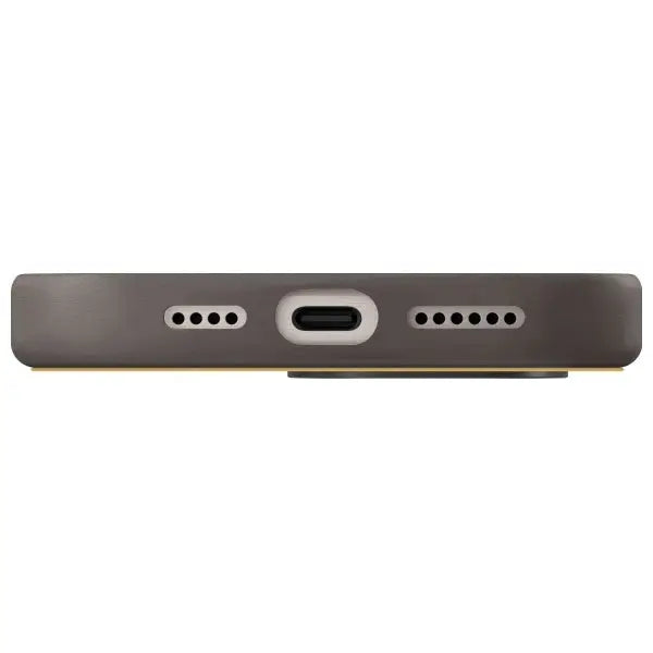 Uniq Lyden DS iPhone 16 Pro Max 6.9’’ Magclick Charging case yellow-gray/yellow-gray - Cell phone cases