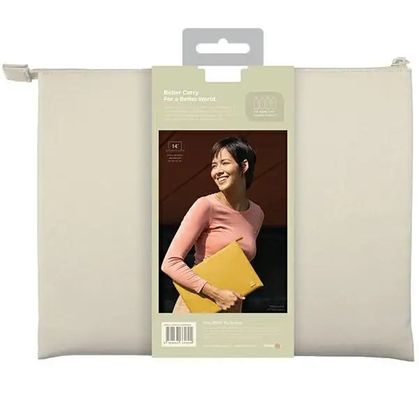 Uniq Lyon Waterproof RPET case for a 14’’ laptop - beige - Laptop bags<<<HurtelXML