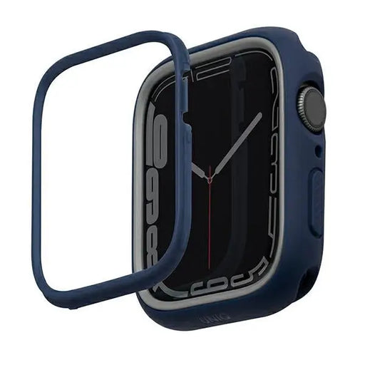 Uniq Moduo case for Apple Watch 4/5/6/7/8/SE/SE2 44/45mm - blue-gray - Cell phone cases and covers<<<HurtelXML