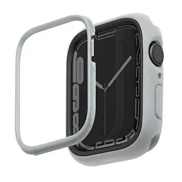 Uniq Moduo case for Apple Watch 4/5/6/7/8/SE/SE2 44/45mm - chalk gray - Cell phone cases and covers<<<HurtelXML