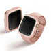 Uniq Moduo case for Apple Watch 4/5/6/7/8/SE/SE2 44/45mm - pink and white - Cell phone cases and covers<<<HurtelXML