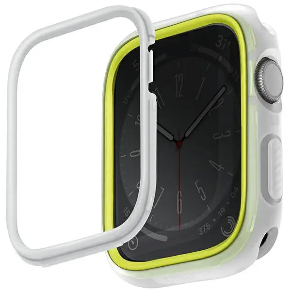 Uniq Moduo Case for Apple Watch 45/44mm Lime-White - Cell phone cases and covers<<<HurtelXML