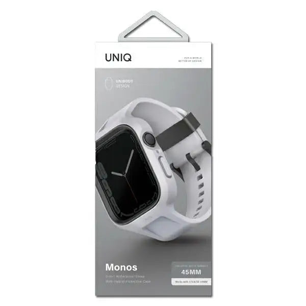 Uniq Monos 2 in 1 Set Strap + Case for Apple Watch 45 / 44 mm - Gray - Other cell phone equipment<<<HurtelXML
