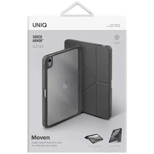 Uniq Moven case for iPad 10 gen (2022) - gray - Cell phone cases and covers<<<HurtelXML