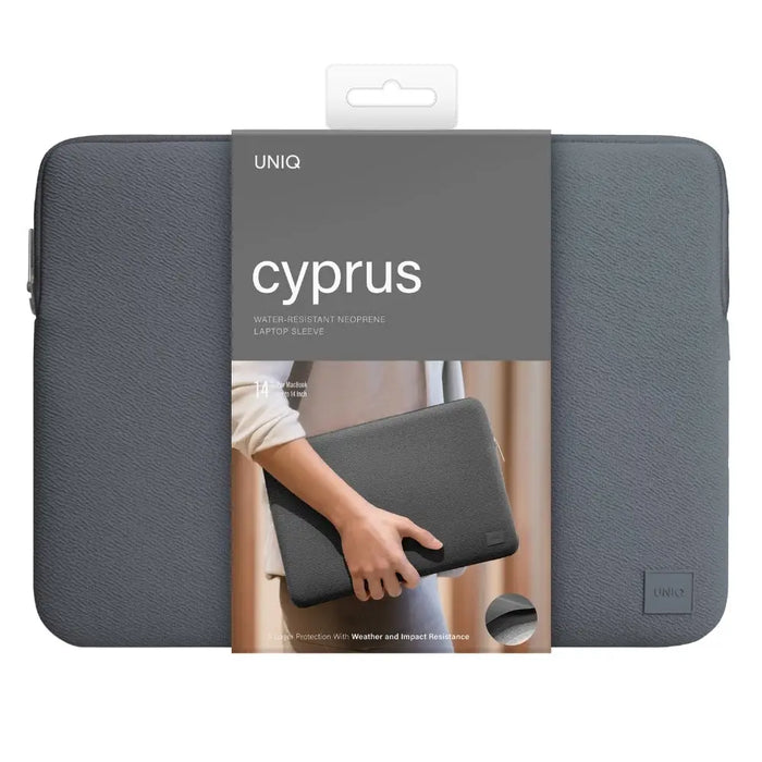 Uniq neoprene laptop Sleeve 14’’ Cyprus Water-Resistant - gray - Cell phone cases and covers<<<HurtelXML
