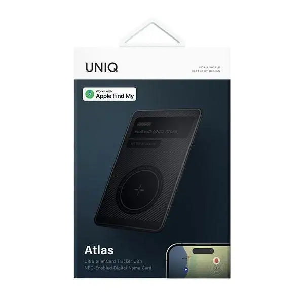 Uniq NFC locator Atlas gray/graphite Uniq-ATLASCARDTRK-GRAPHITE - Others<<<HurtelXML
