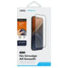 Uniq Optix Matte frosted tempered glass for iPhone 15 Plus / 14 Pro Max with applicator - Cell phone tempered