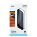 Uniq Optix Matte tempered glass with applicator for iPhone 16 - Cell phone tempered glass<<<HurtelXML