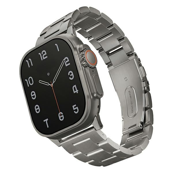 Uniq Osta Stainless Steel strap for Apple Watch 1/2/3/4/5/6/7/8/SE/SE2/Ultra 42/44/45/49mm - silver - Other cell phone