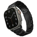Uniq Osta Stainless Steel Strap for Apple Watch 1/2/3/4/5/6/7/8/SE/SE2/Ultra 42/44/45/49mm - Black - Other cell phone