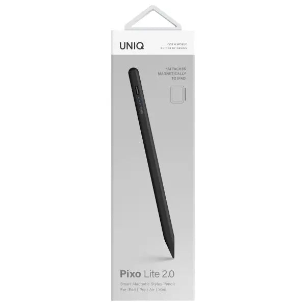 Uniq Pixo Lite 2.0 Magnetic Stylus for iPad - Black/Graphite Black - *Temporary category<<<HurtelXML