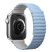 Uniq Revix strap for Apple Watch 1/2/3/4/5/6/7/8/SE/SE2/Ultra 42/44/45/49mm - white and blue - Other cell phone