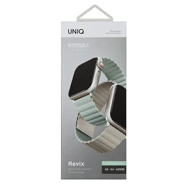 Uniq Revix strap for Apple Watch 1/2/3/4/5/6/7/8/SE/SE2/Ultra 42/44/45/49mm - sage-beige - Other cell phone