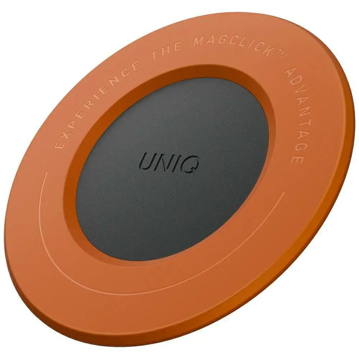 Uniq SnapMount Self-Adhesive Magnetic Holder - Orange and Black - Cell phone holders<<<HurtelXML