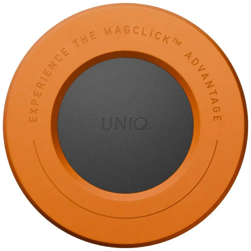 Uniq SnapMount Self-Adhesive Magnetic Holder - Orange and Black - Cell phone holders<<<HurtelXML