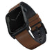 Uniq Straden Leather Hybrid Strap for Apple Watch 1/2/3/4/5/6/7/8/SE/SE2/Ultra 42/44/45/49mm - brown - Other cell phone