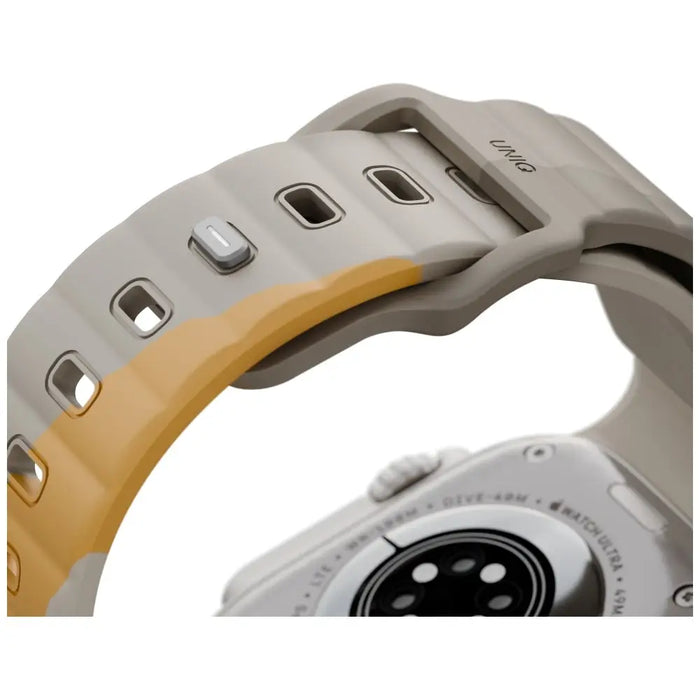 Uniq Stride De Rubber Strap for Apple Watch 44 / 45 / 46 / 49 mm - Beige - Other cell phone equipment<<<HurtelXML