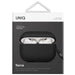 Uniq Terra Genuine Leather case for AirPods Pro 2 - black - Cell phone cases and covers<<<HurtelXML