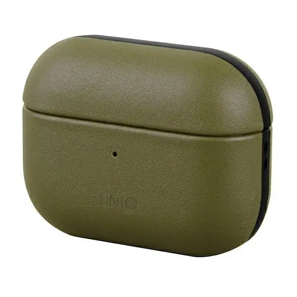 Uniq Terra Genuine Leather case for AirPods Pro - olive - Cell phone cases and covers<<<HurtelXML