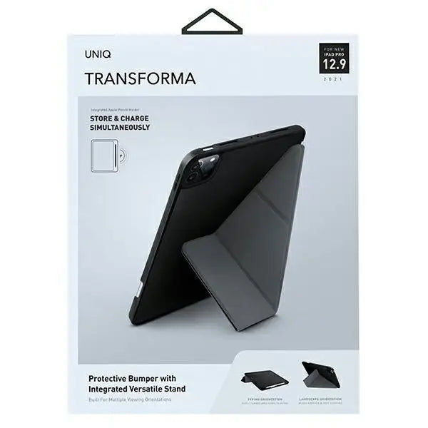 Uniq Transforma case for iPad Pro 12.9’’ (2021) - black - Cell phone cases and covers<<<HurtelXML