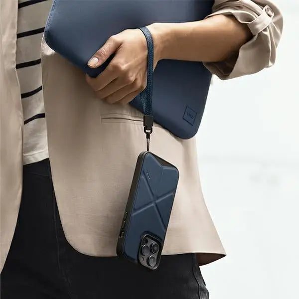 Uniq Transforma Magclick Charging case for iPhone 14 - blue - Cell phone cases and covers<<<HurtelXML