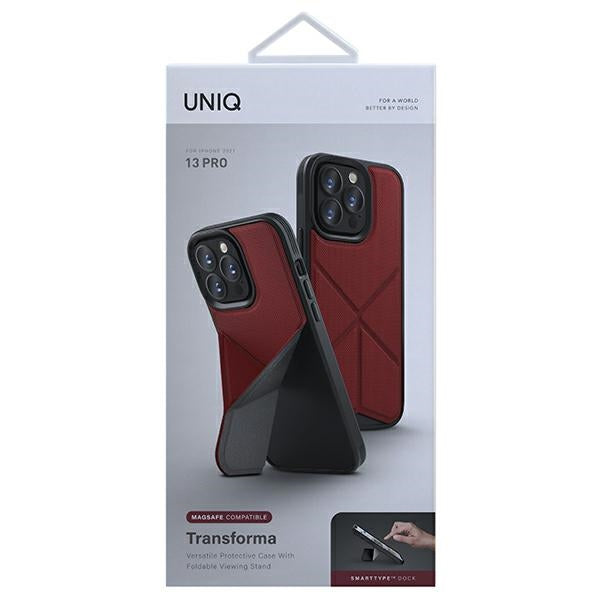 Uniq Transforma MagSafe case for iPhone 13 Pro / iPhone 13 - red - Cell phone cases and covers<<<HurtelXML