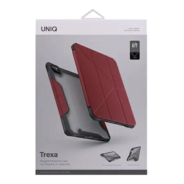 Uniq Trexa case for iPad Pro 11’’ 2021/2020 - red - Cell phone cases and covers<<<HurtelXML